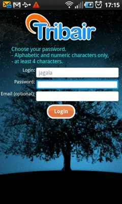 Tribair android App screenshot 0